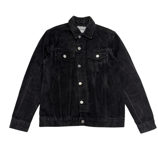 한 코펜하겐 워시드 데님 트러커