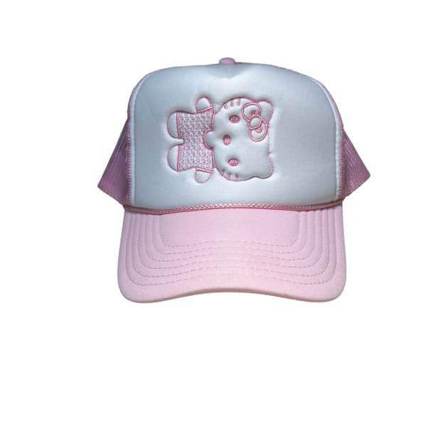 3d print fabrication kitty trucker hat