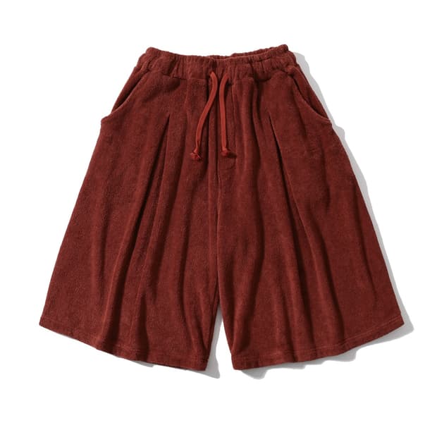 앵글런 25SS Valley Tuck Terry Half Pants 
