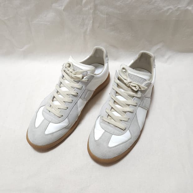 [40] 메종 마르지엘라 카프스킨 레플리카 스니커즈 화이트