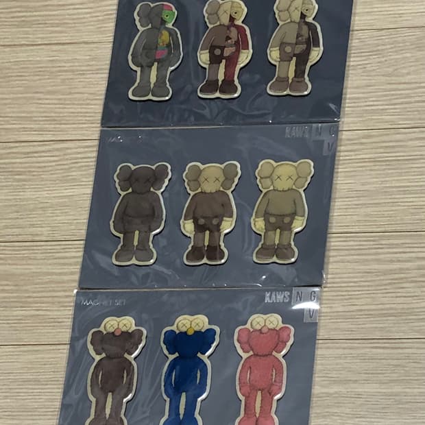 (색바램/일괄) 카우스 NGV 자석 세트 마그넷 세트 kaws