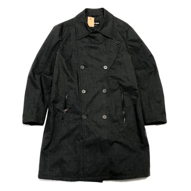 조르지오 아르마니 더블 브레스티드 코트 