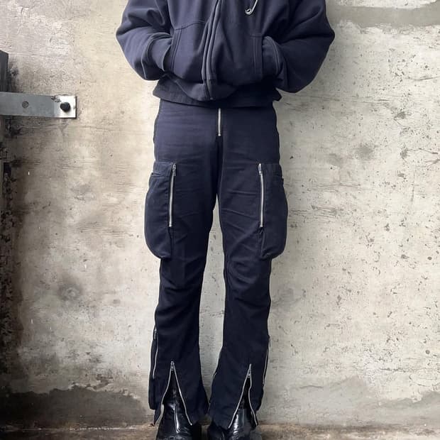 Helmut lang 1999fw astro parachute pants
