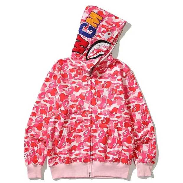 베이프 샤크후드 핑크 xl 새상품