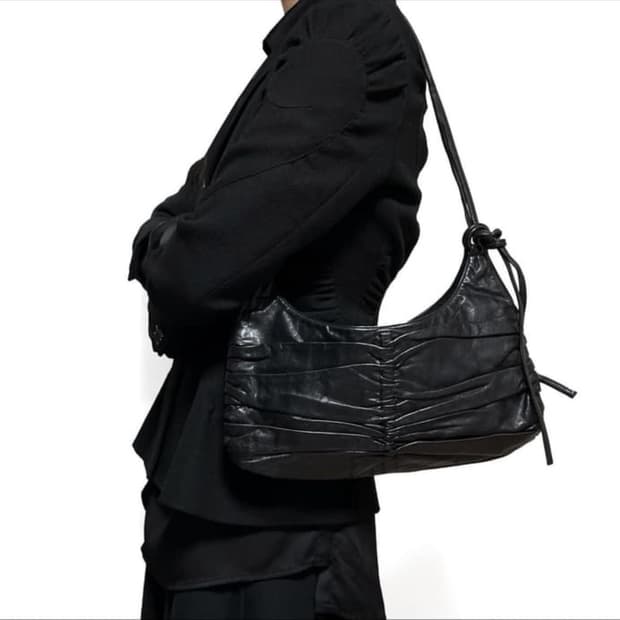 츠모리치사토 링클 레더백