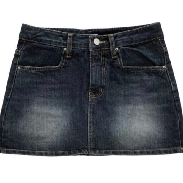 애즈온 BIBURY SKIRT 데님 비버리