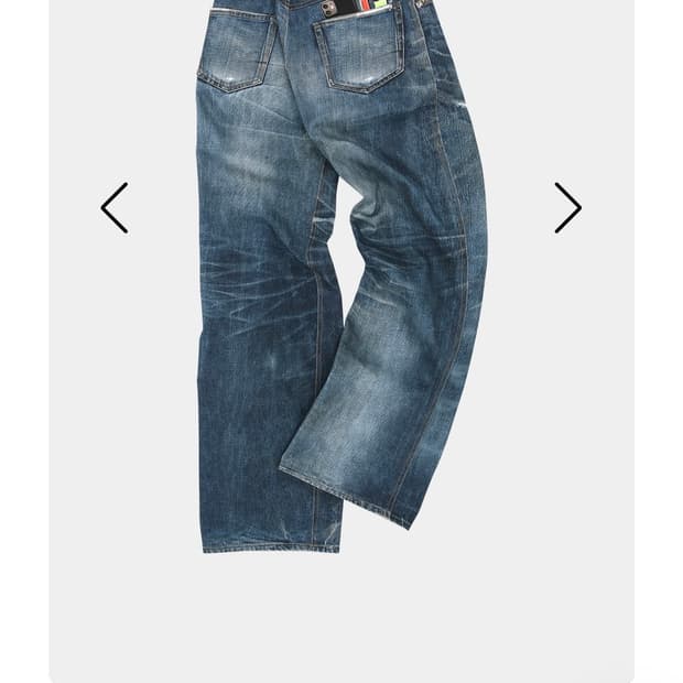 앤더슨벨 트롱프뢰유 프린티드 데님 팬츠 36