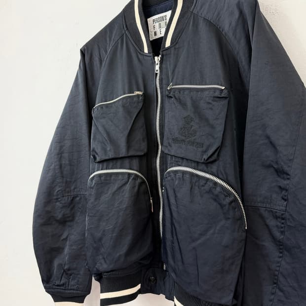 80s PERSON's FOR MEN 3D 카고 봄버