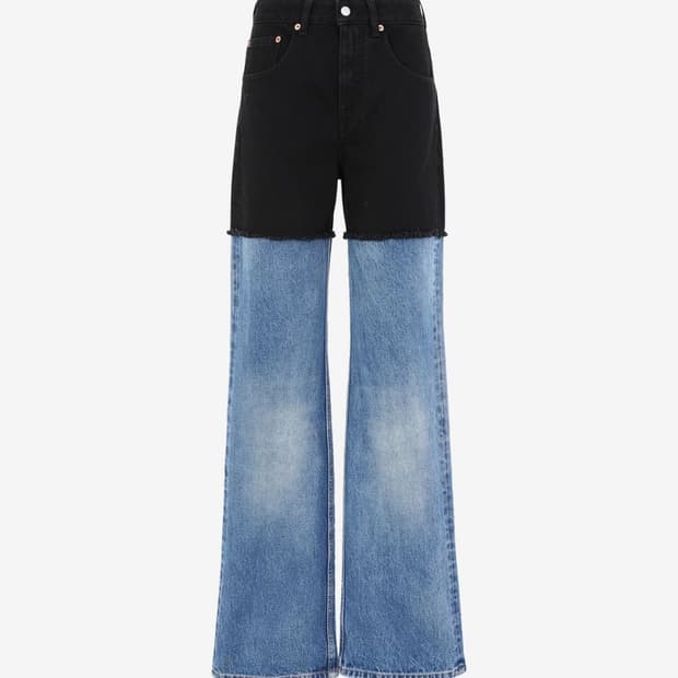 mm6 마르지엘라 투톤 데님 팬츠 40