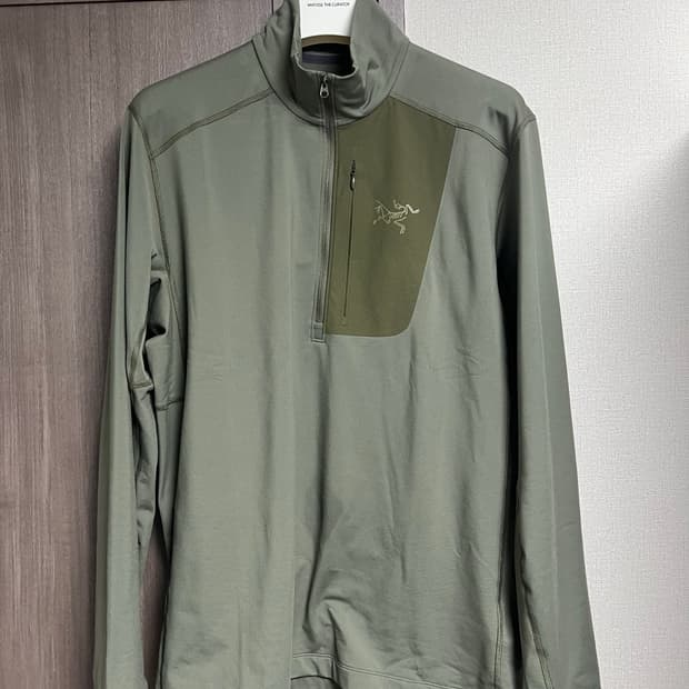 25fw 아크테릭스 로LT 짚넥 L