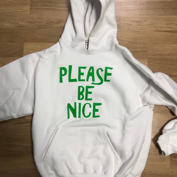 컬렉트피시스 마이큐 협업 후드티 s