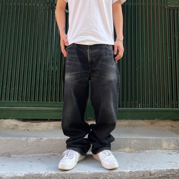 00s Levis505 블랙 워싱진 (38”)