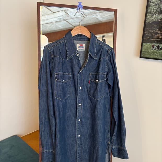 리바이스 데님 셔츠