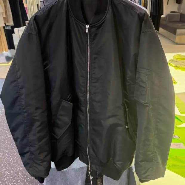 ssstein oversized flight jacket black  S