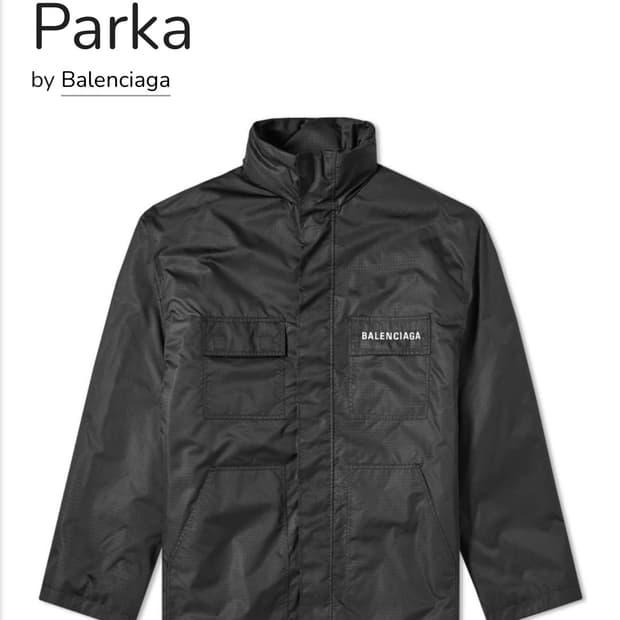 발렌시아가 바람막이