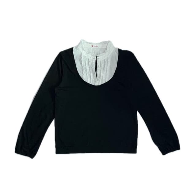 긱시크 프릴셔츠 레이어드 탑