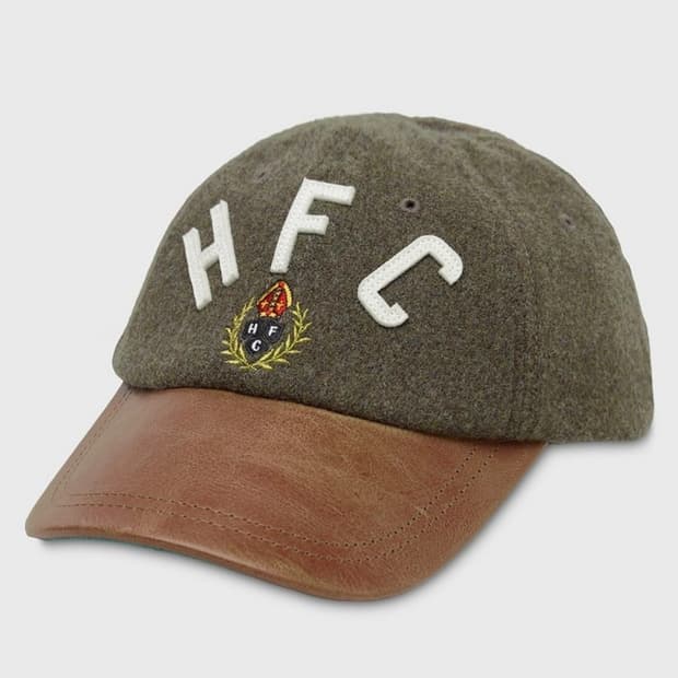 HFC CREST FELT WOOL LEATHER CAP