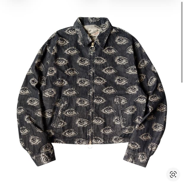 캐피탈 스피크이지 데님자켓 블랙 4