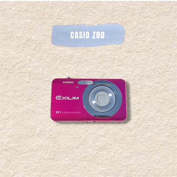 ⭐️풀박스⭐️ 카시오 엑슬림 z80 디카/디지털카메라