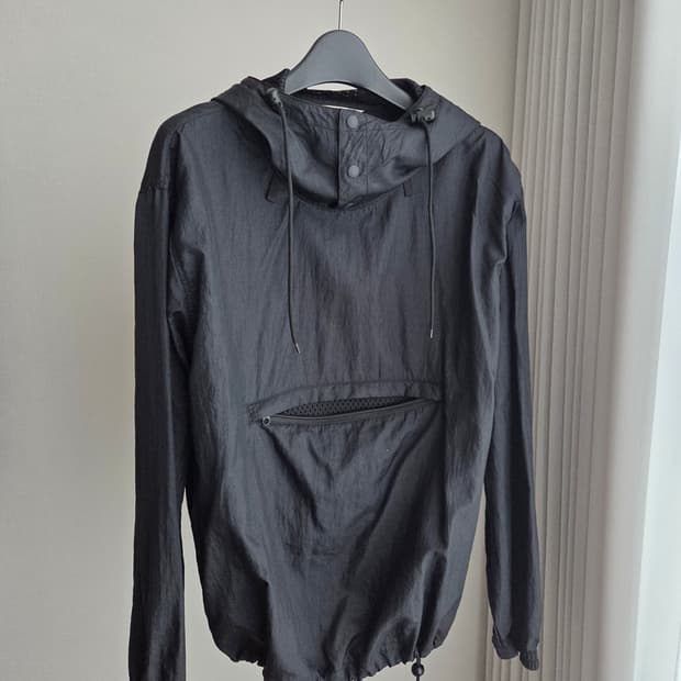 헤리티지플로스 heritagefloss 후드 바람막이 블랙 M