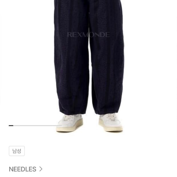 니들스 HD 자카드 팬츠