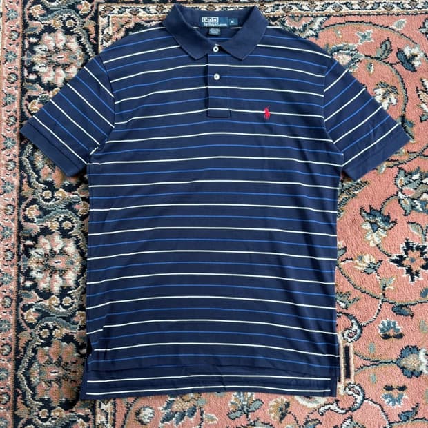 빈티지 폴로 반팔셔츠 m