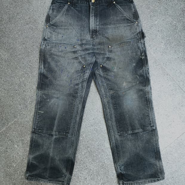 USA MADE 칼하트 더블니 34 X 30