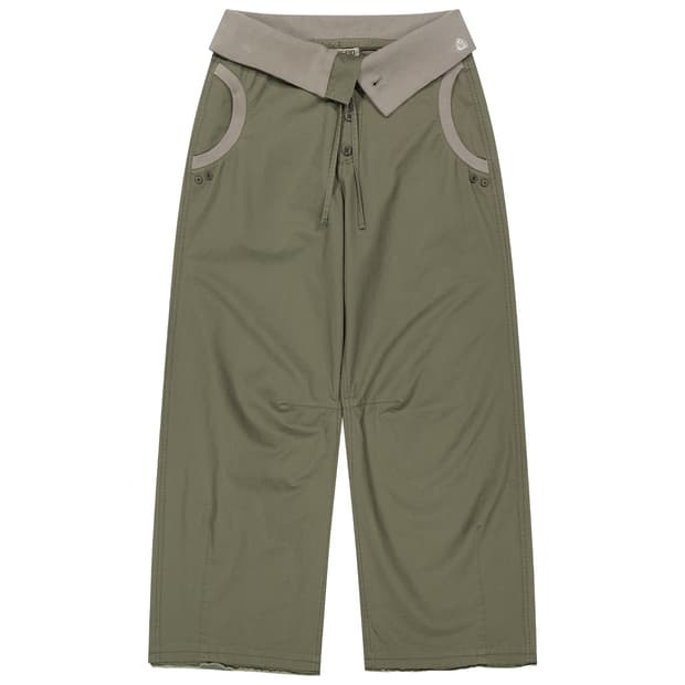  코이세이오 FLOW FOLD PANTS KHAKI