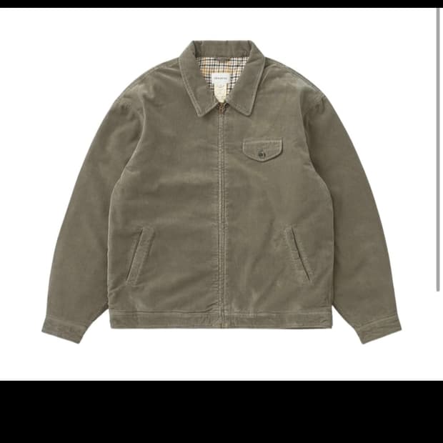 카키스 Corduroy Swing Jacket Sage