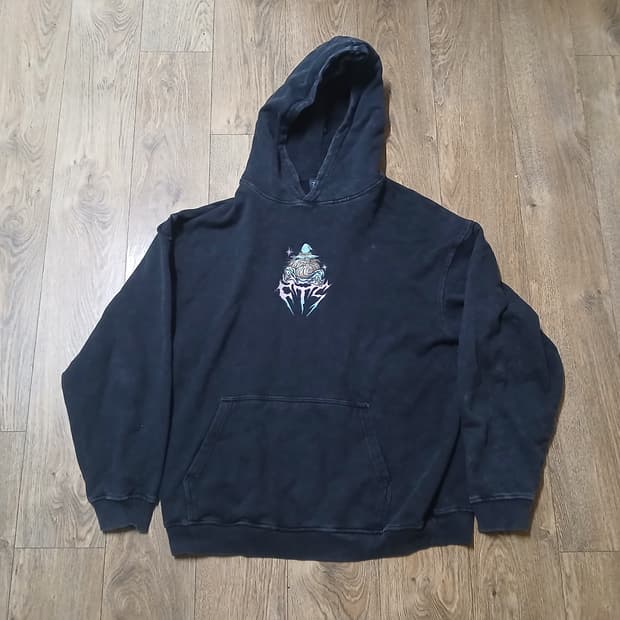 플립 더 스크립트 위자드 블랙 후드티