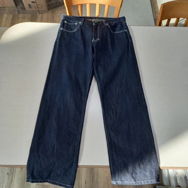 32 리바이스503 Jap 생지 세미와이드진 진청 32-295