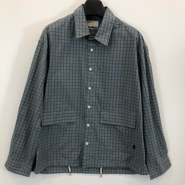 해브해드 클래식 체크 스트링셔츠 2