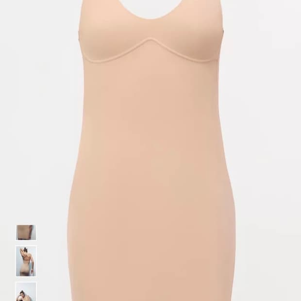 Zara 자라 바디쉐입 슬립 이너 원피스