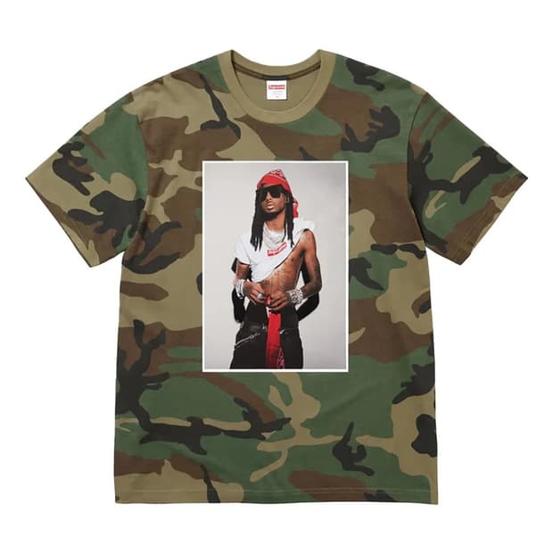supreme carti camo tee (m)