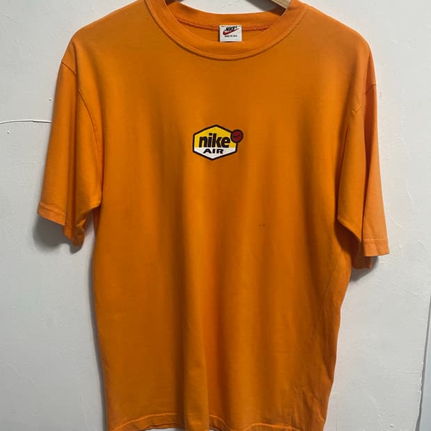 90‘s USA제조 나이키 AIR 스몰로고 오렌지