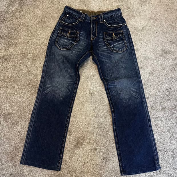 RUSH/HOUR 포켓 워싱팬츠(34)