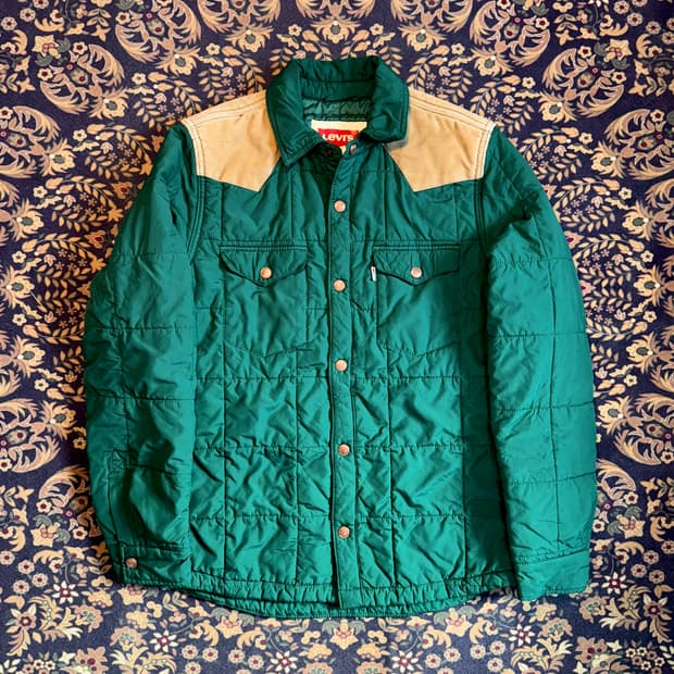 리바이스 웨스턴 셔츠 패딩