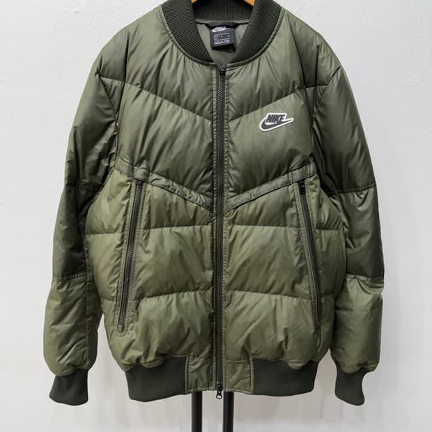 정품) 나이키 남성 붐버 패딩 L