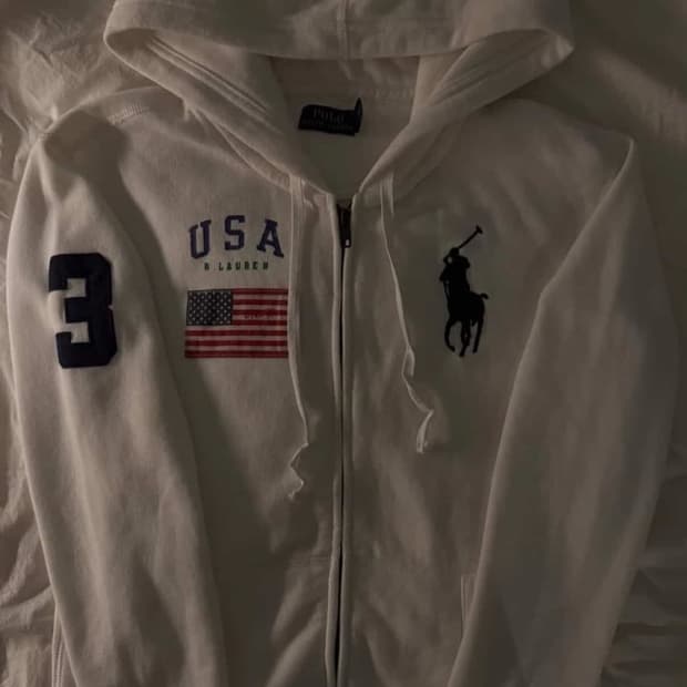 폴로 빅포니 성조기 후드집업 구해요