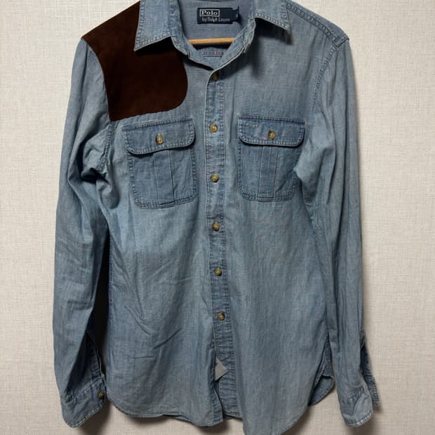 폴로 랄프로렌 웨스턴 데님 셔츠 S