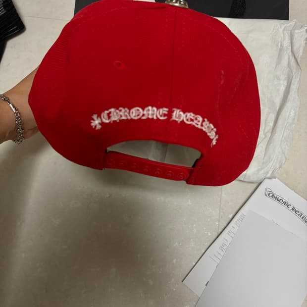 크롬하츠 자수 베이스볼캡 새제품