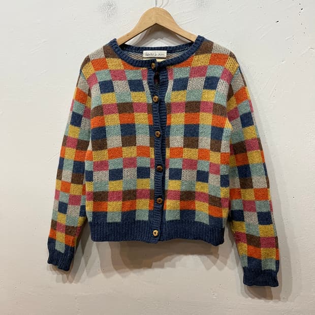 L'ATELIER DU SAVON 영국제조 핸드메이드 퓨어울 가디건