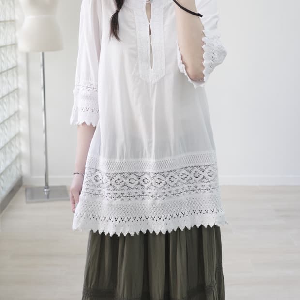  natural beauty basic blouse