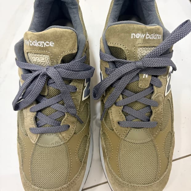 뉴발란스 992 usa 다크 카모 270사이즈