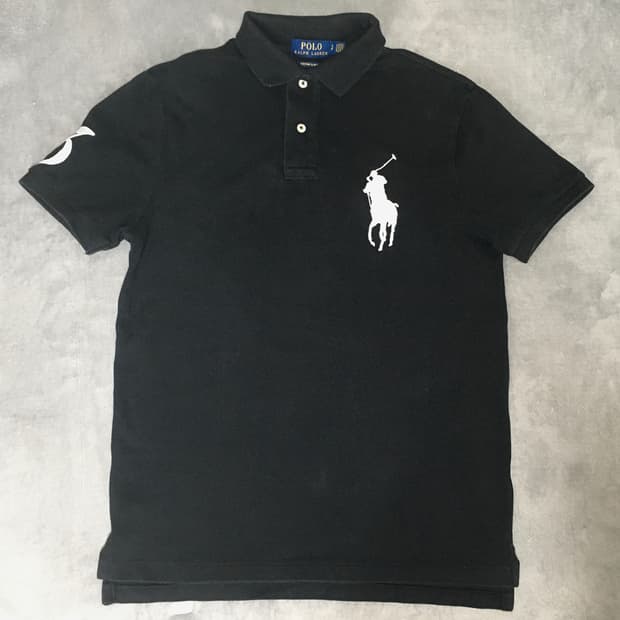 폴로 랄프로렌 빅포니 검흰