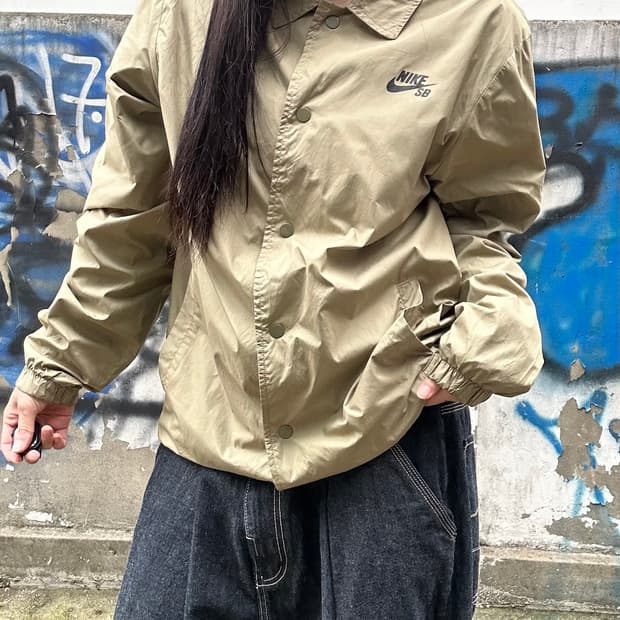00s 나이키sb 베이지 코치자켓
