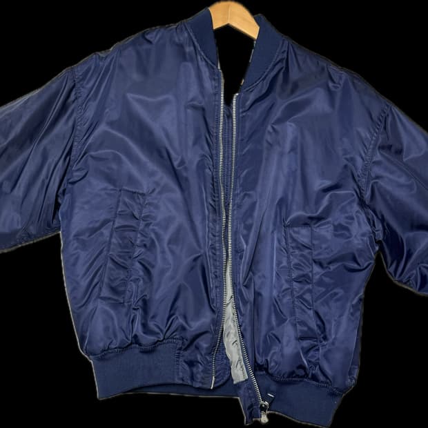 오버핏 항공점퍼