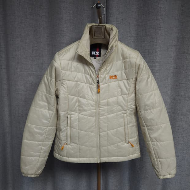 85 ) K2 여성 베이지 경량 패딩