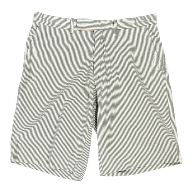 M) 폴로 랄프로렌 화이트 스트라이프 시어서커 반바지 BC-039