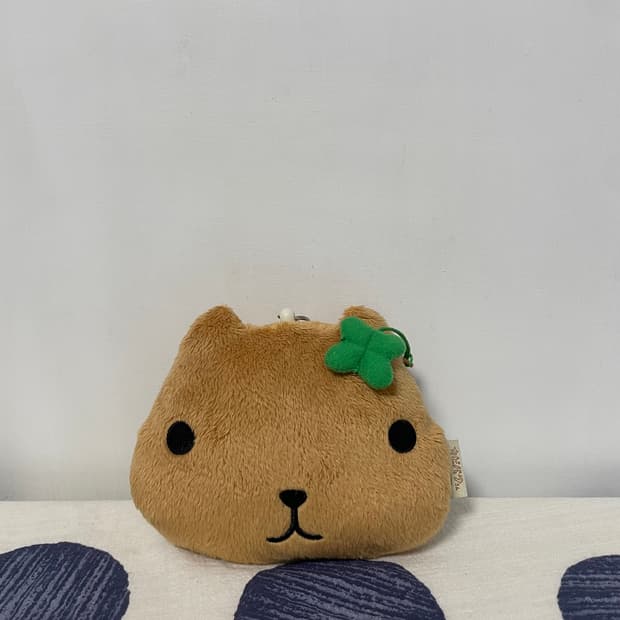네잎클로버 카피바라 릴패스 인형 키링